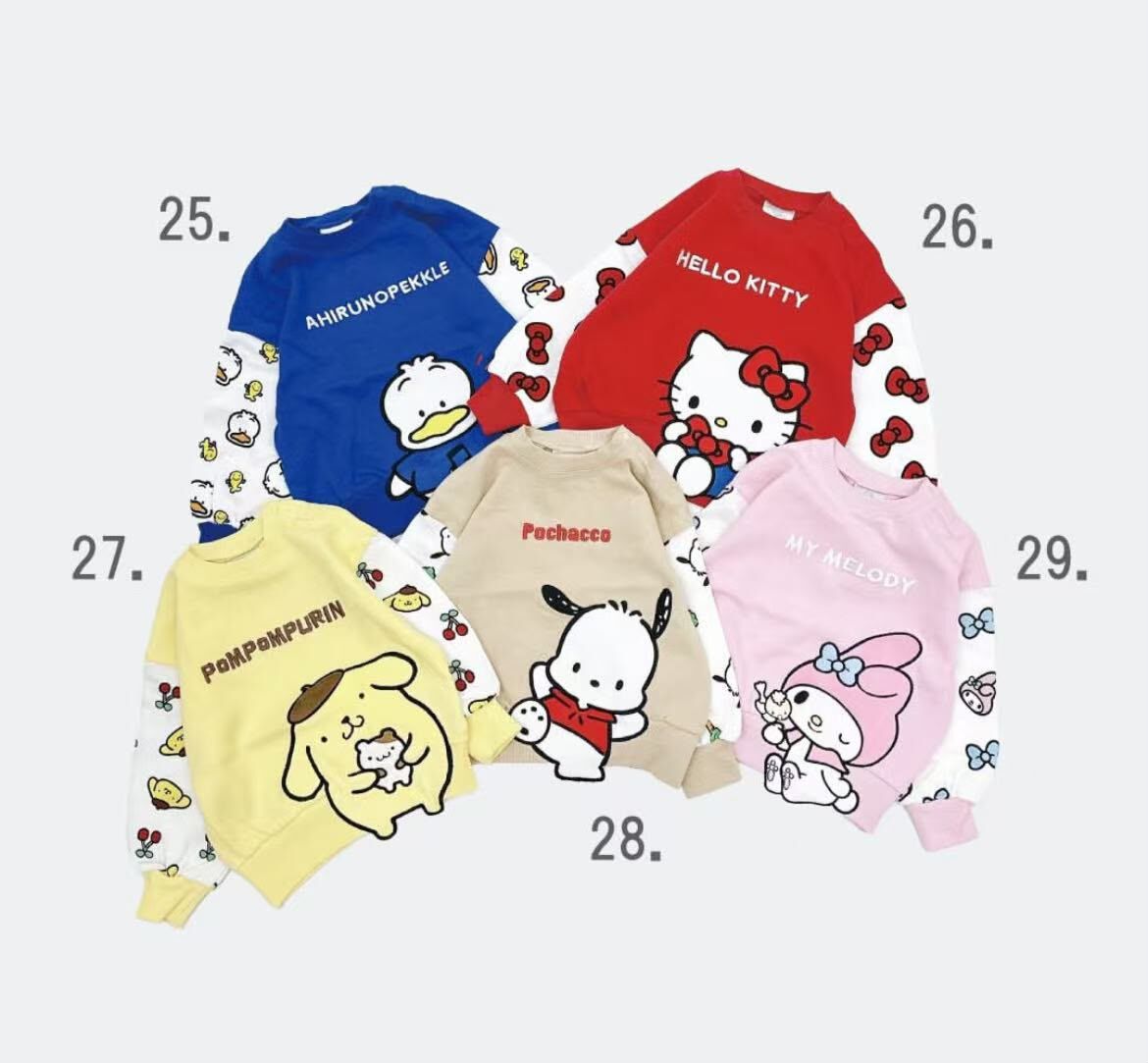 日單 Sanrio 26秋冬系列