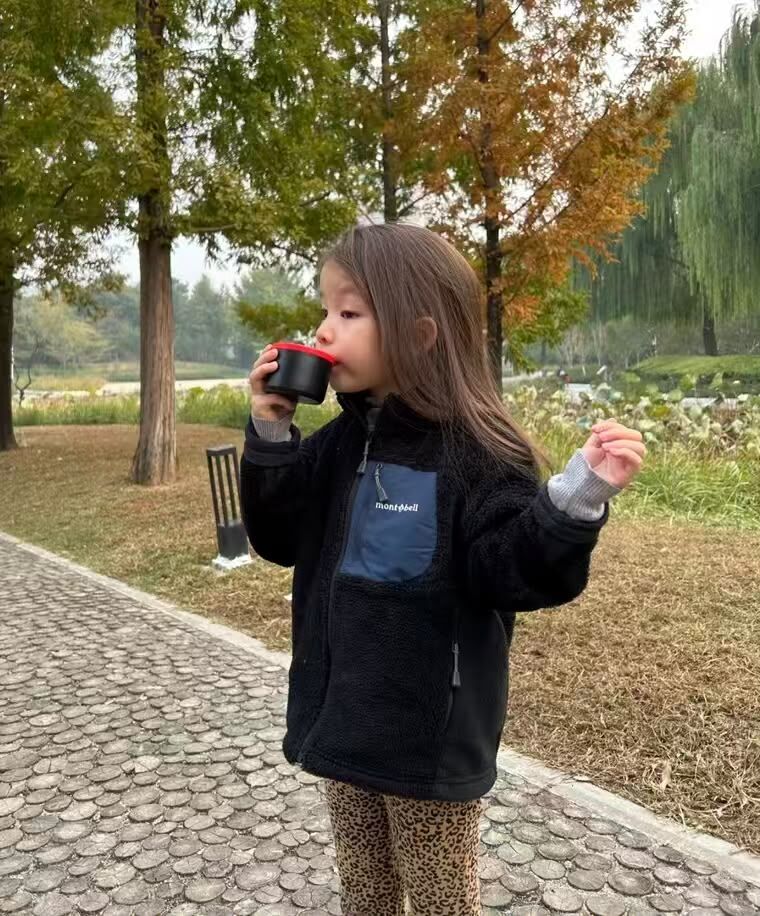 廠單 montbell絨毛親子外套