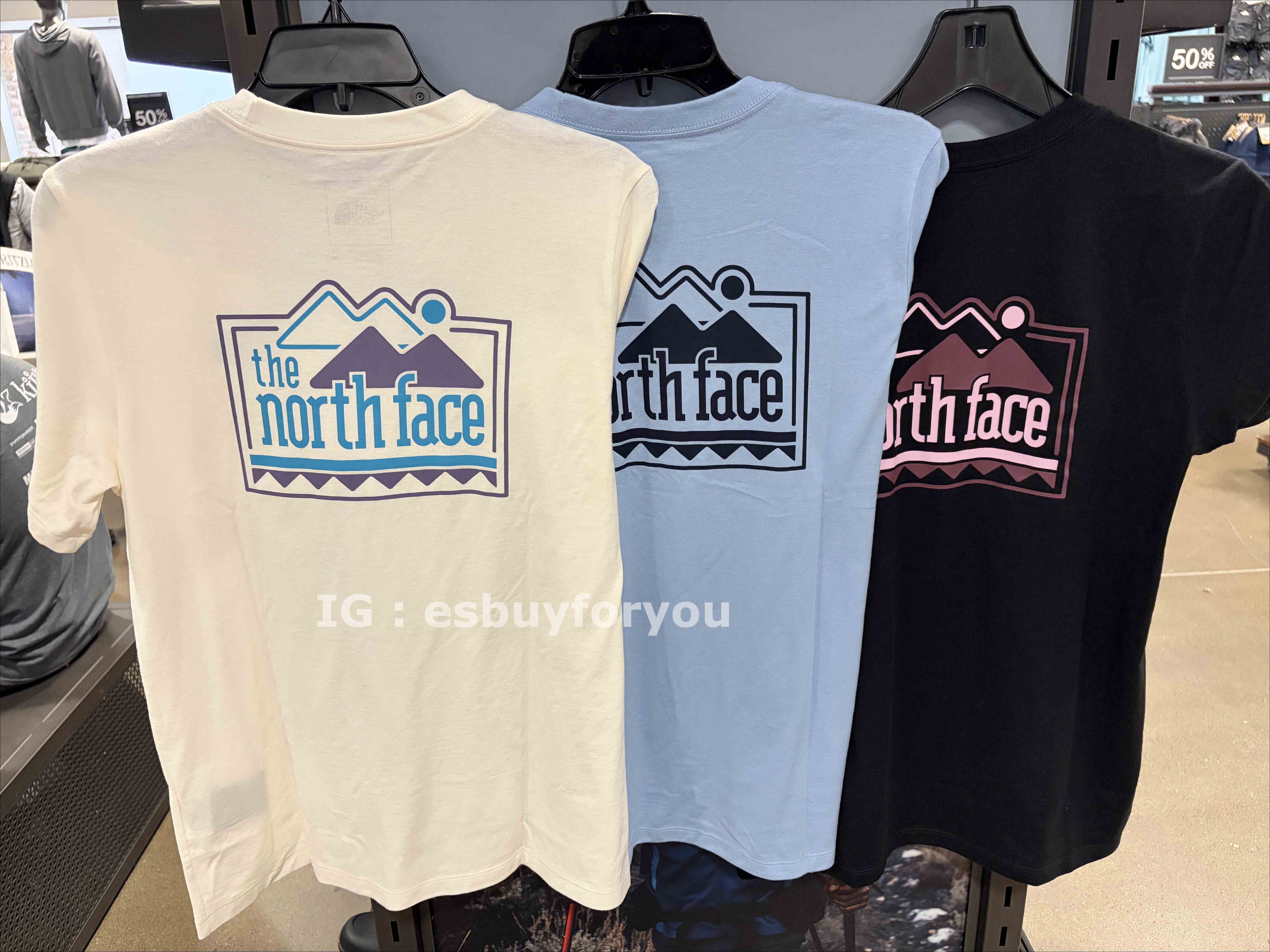 THE NORTH FACE 女大人 造型圖案 正反圖案 短TEE (正常版) (3色)