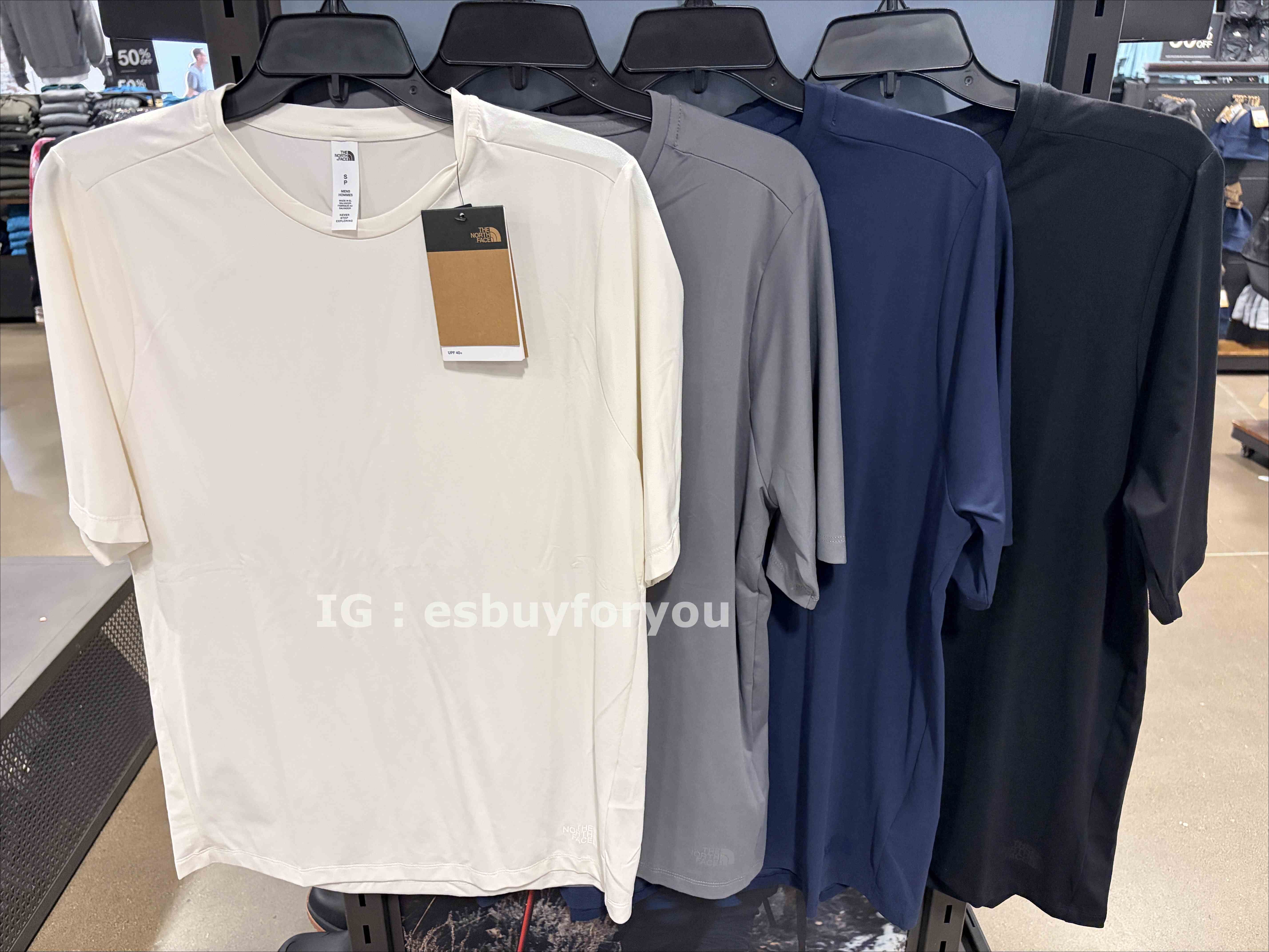 THE NORTH FACE 男大人 機能型 抗UV40 防曬 速乾 彈性 短TEE (4色)