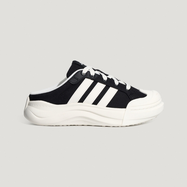 Adidas 愛迪達 Maxxcourt Mule HQ9514 男女 穆勒鞋 大頭懶人鞋 黑白 柔軟 穿搭