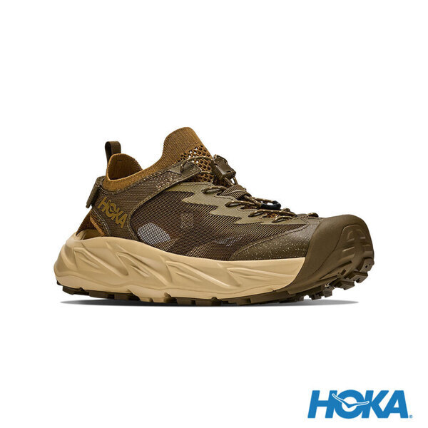 Hoka Hopara 2 1147650-SPBR 男 健行涼鞋 運動涼鞋 涼鞋 雨鞋 休閒穿搭 棕褐 灰綠