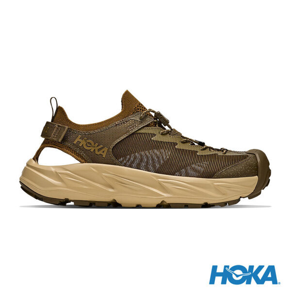 Hoka Hopara 2 1147650-SPBR 男 健行涼鞋 運動涼鞋 涼鞋 雨鞋 休閒穿搭 棕褐 灰綠
