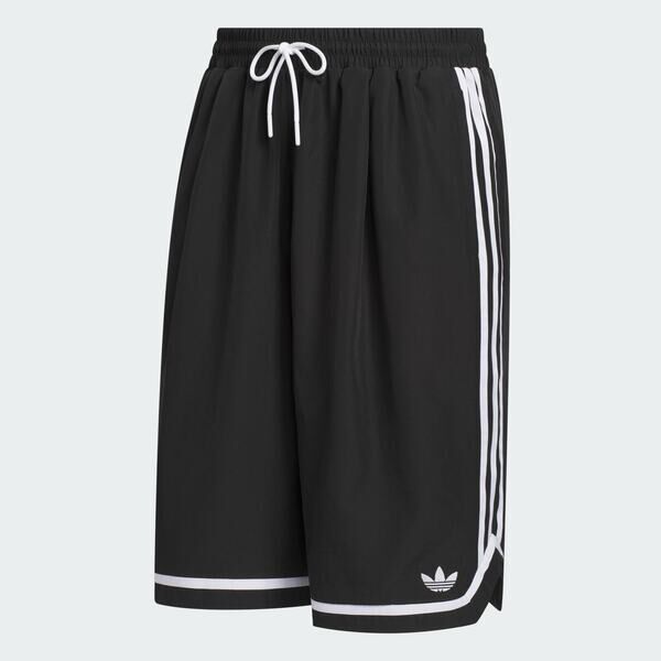 Adidas 愛迪達 Long Short JZ6968 男女 短褲 運動短褲 籃球褲 黑 寬鬆 長版