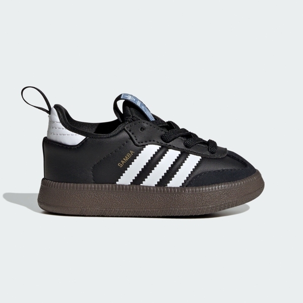 Adidas 愛迪達 Samba Quickon I KK2179 小童 休閒鞋 復古 流行 黑白 柔軟