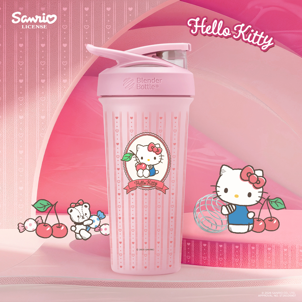 三麗鷗 不鏽鋼保溫保冰杯 | Hello Kitty 粉粉櫻桃