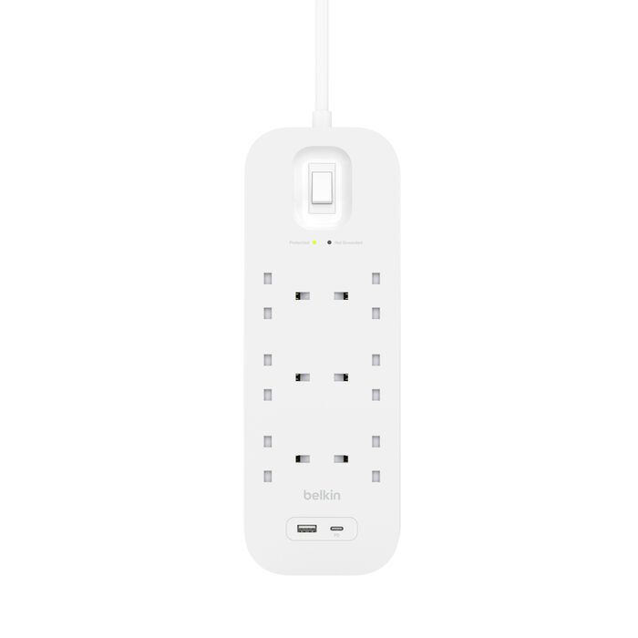 Belkin Connect 6-Way Surge Protector SRB002