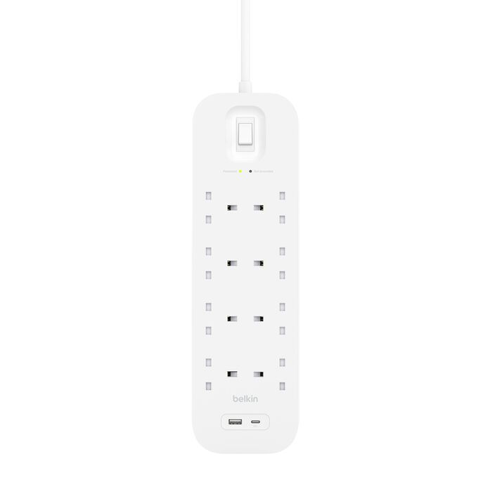 Belkin Connect 8-Way Surge Protector SRB003