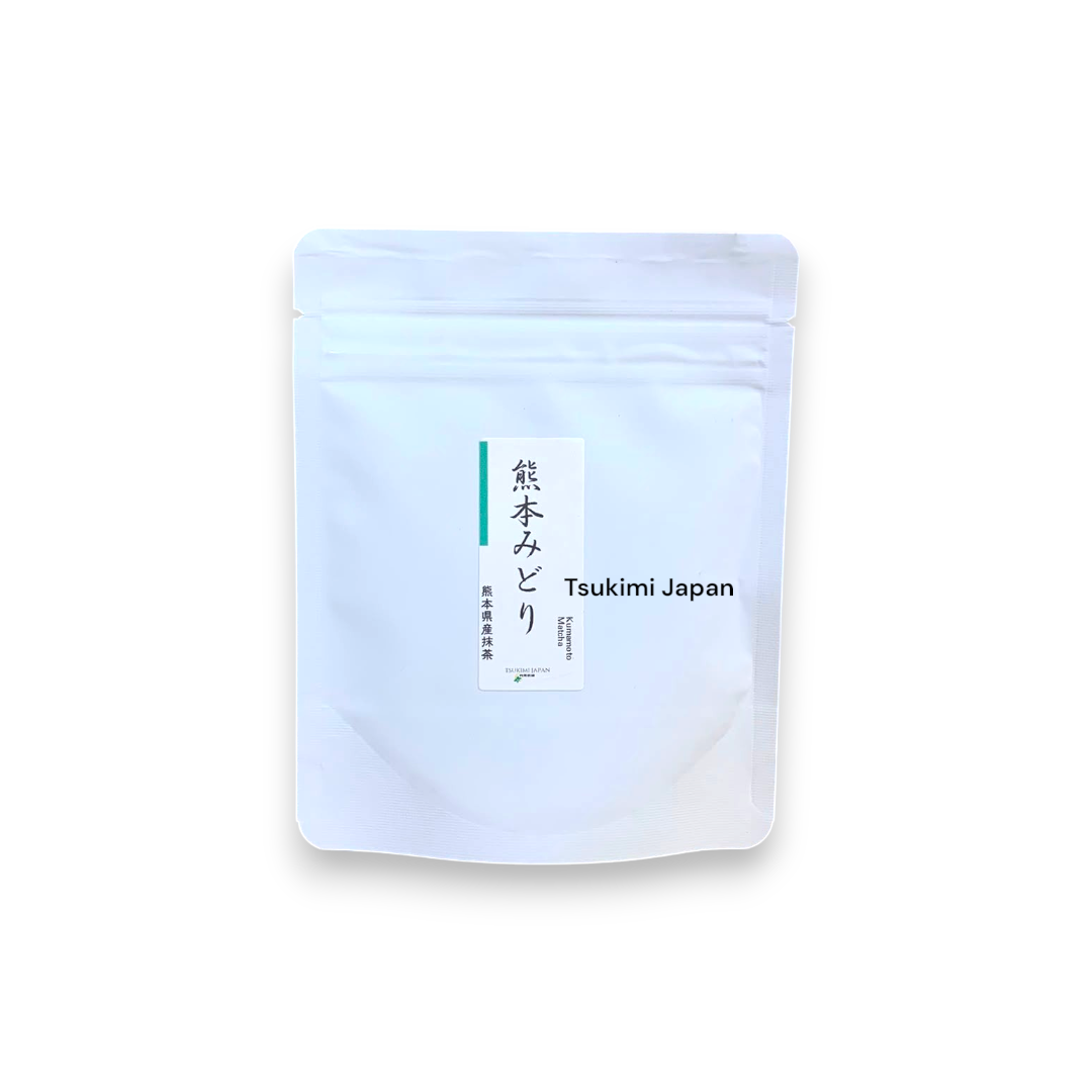 日本 熊本抹茶 「熊本みどり」【綠茶/岳間茶 熊本縣產/農家產地直送】[單一品種抹茶:おくみどり奧綠]