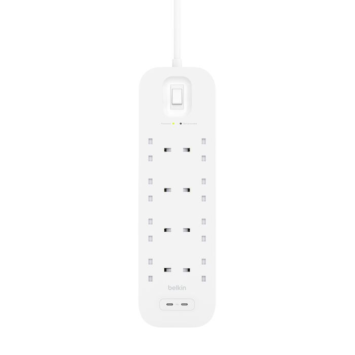 Belkin Connect 8-Way Surge Protector SRB004