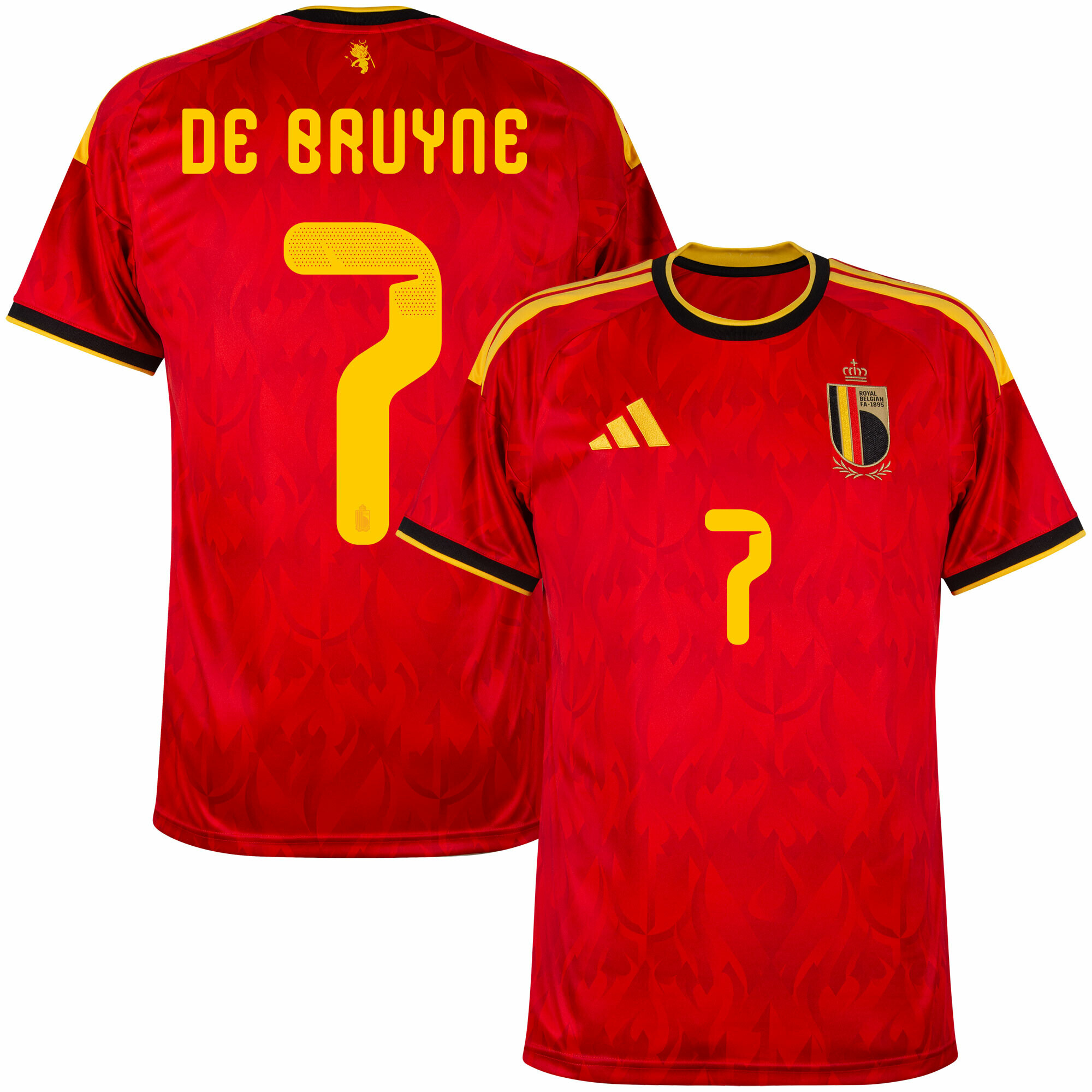 2026 Belgium Home Shirt with Nameset