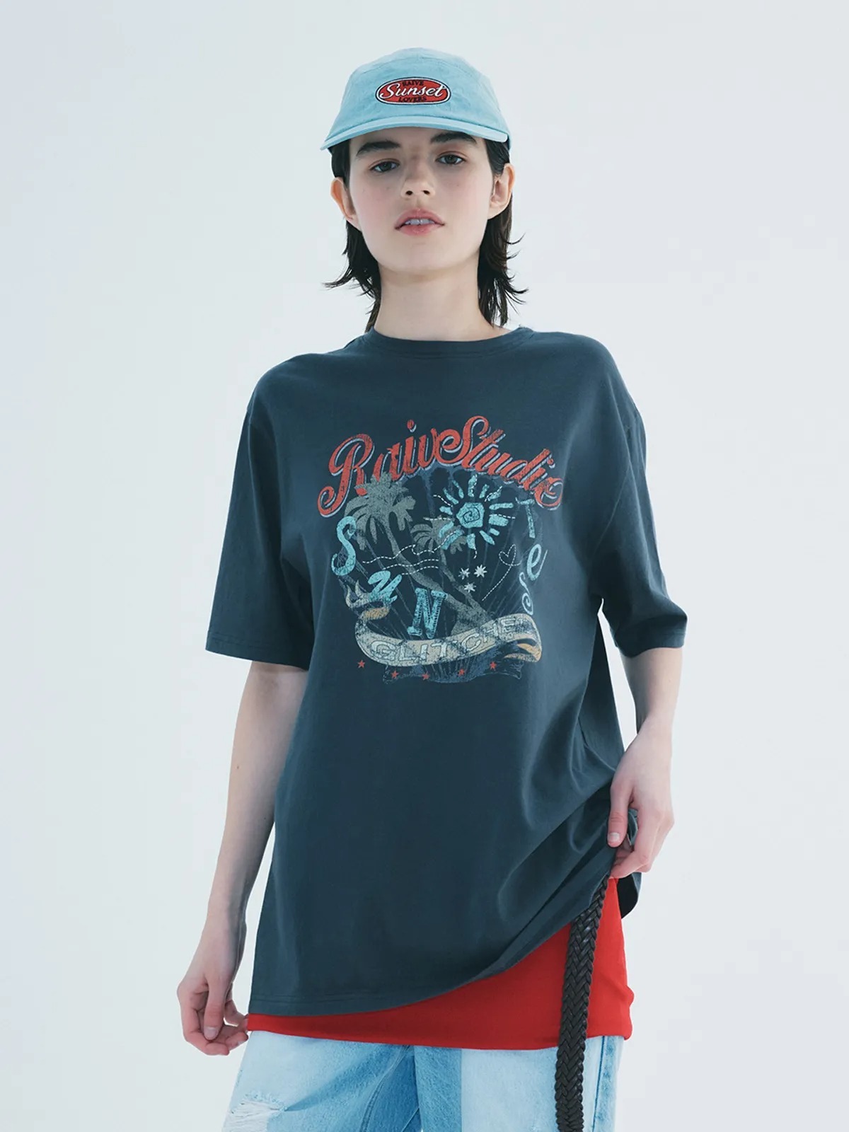 RAIVE Sunset Graphic T-shirts
