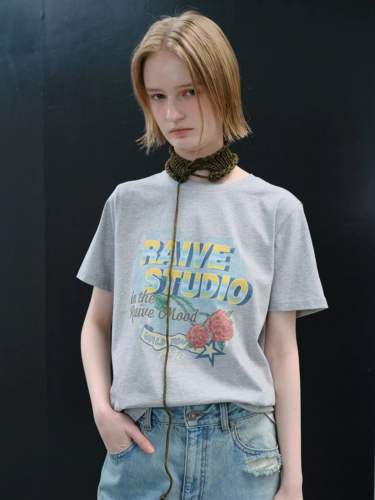 RAIVE Vintage Raive Mood Graphic T-shirts