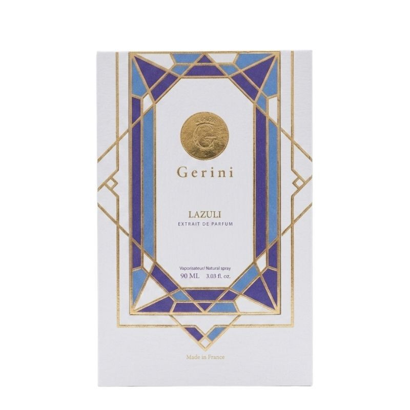 (輕微滲漏) Gerini 水晶系列 青金石 中性香精 90ml (2026新款)(Barcode: 3588981247395-P)