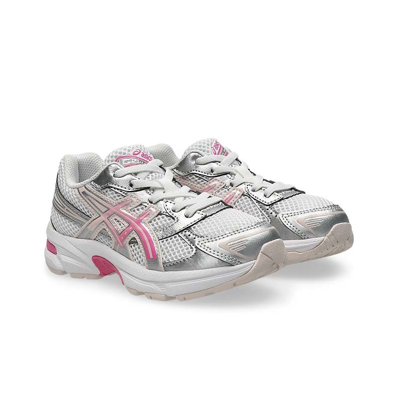 ASICS GEL-1130 PS 中童 運動 休閒鞋 粉白色 1204A170-107 [台灣現貨]