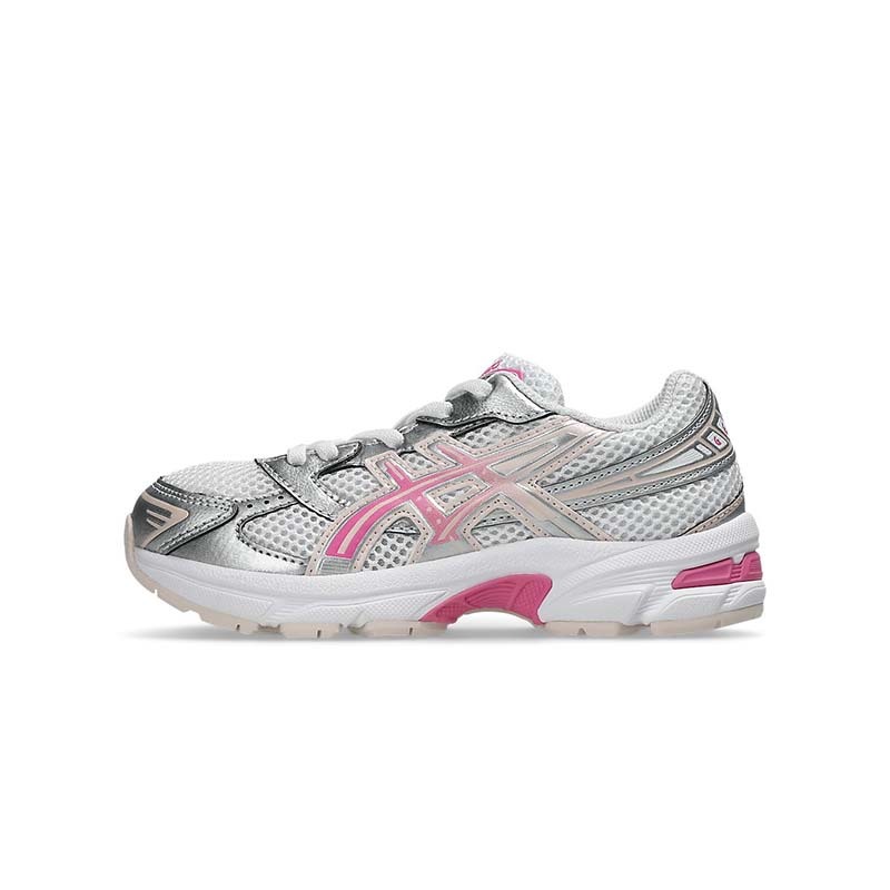 ASICS GEL-1130 PS 中童 運動 休閒鞋 粉白色 1204A170-107 [台灣現貨]
