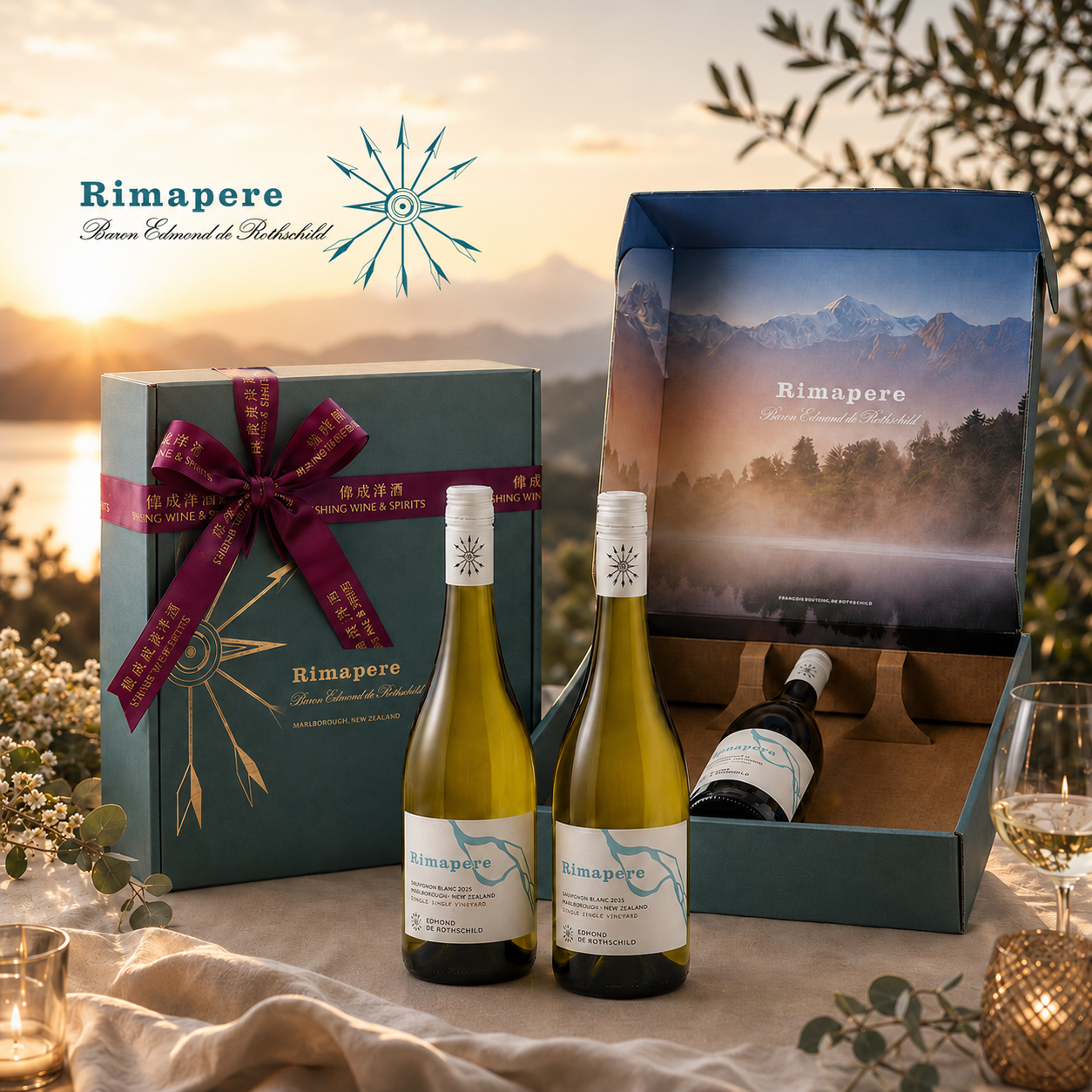 Rimapere Sauvignon Blanc 2025 750ml 3Bottles with gift box