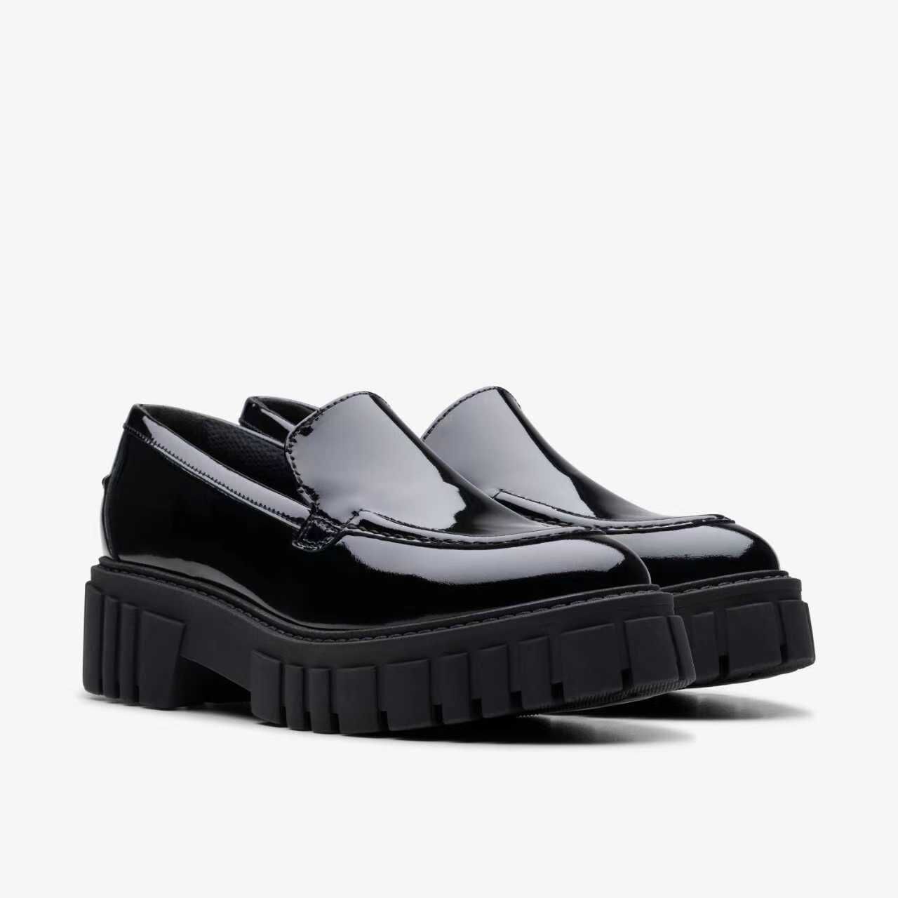 【預購】CLARKS H071551 Page 女裝樂福鞋 (黑色)