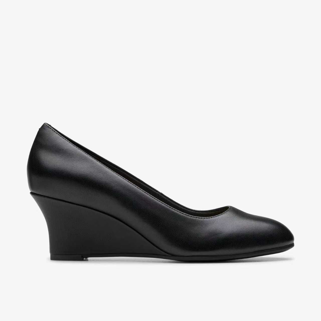 【預購】Clarks H071552 女裝真皮休閒鞋 (黑色)