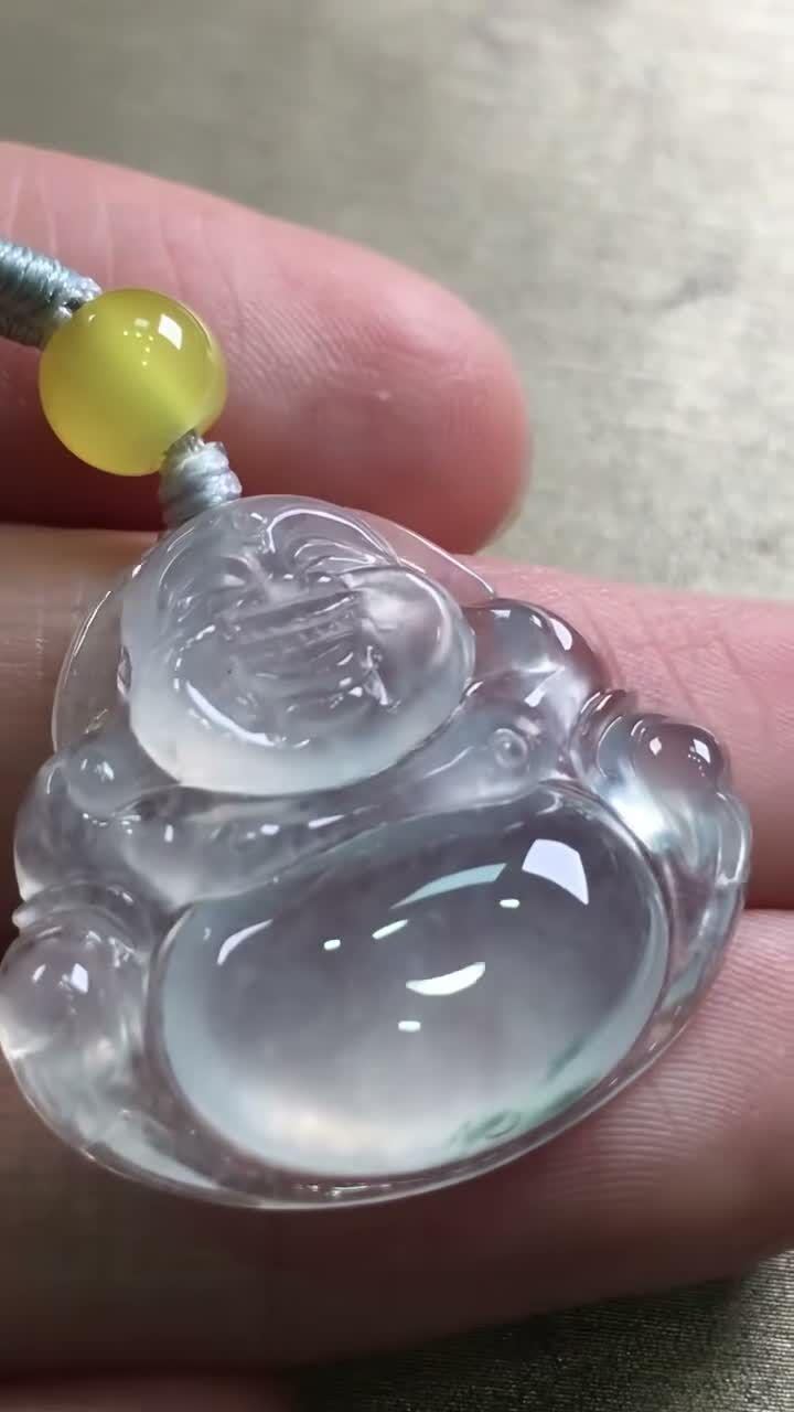 74327 翡翠高冰佛公
