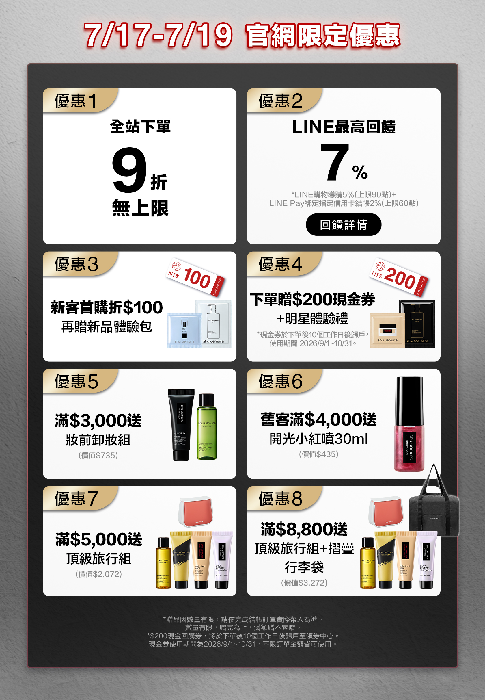 滿額贈