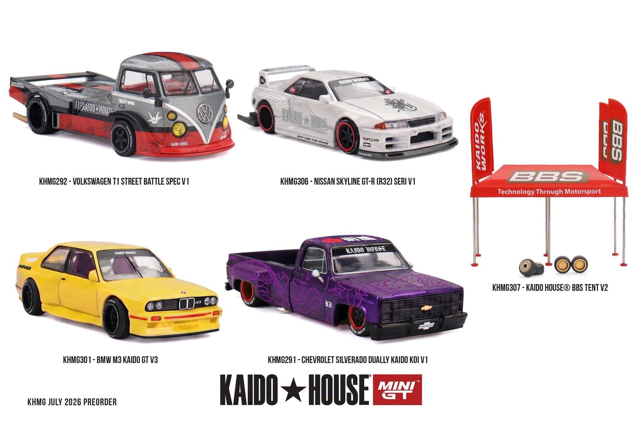 [預訂] Mini GT #306 日產Nissan Skyline GT-R (R32) SERI V1