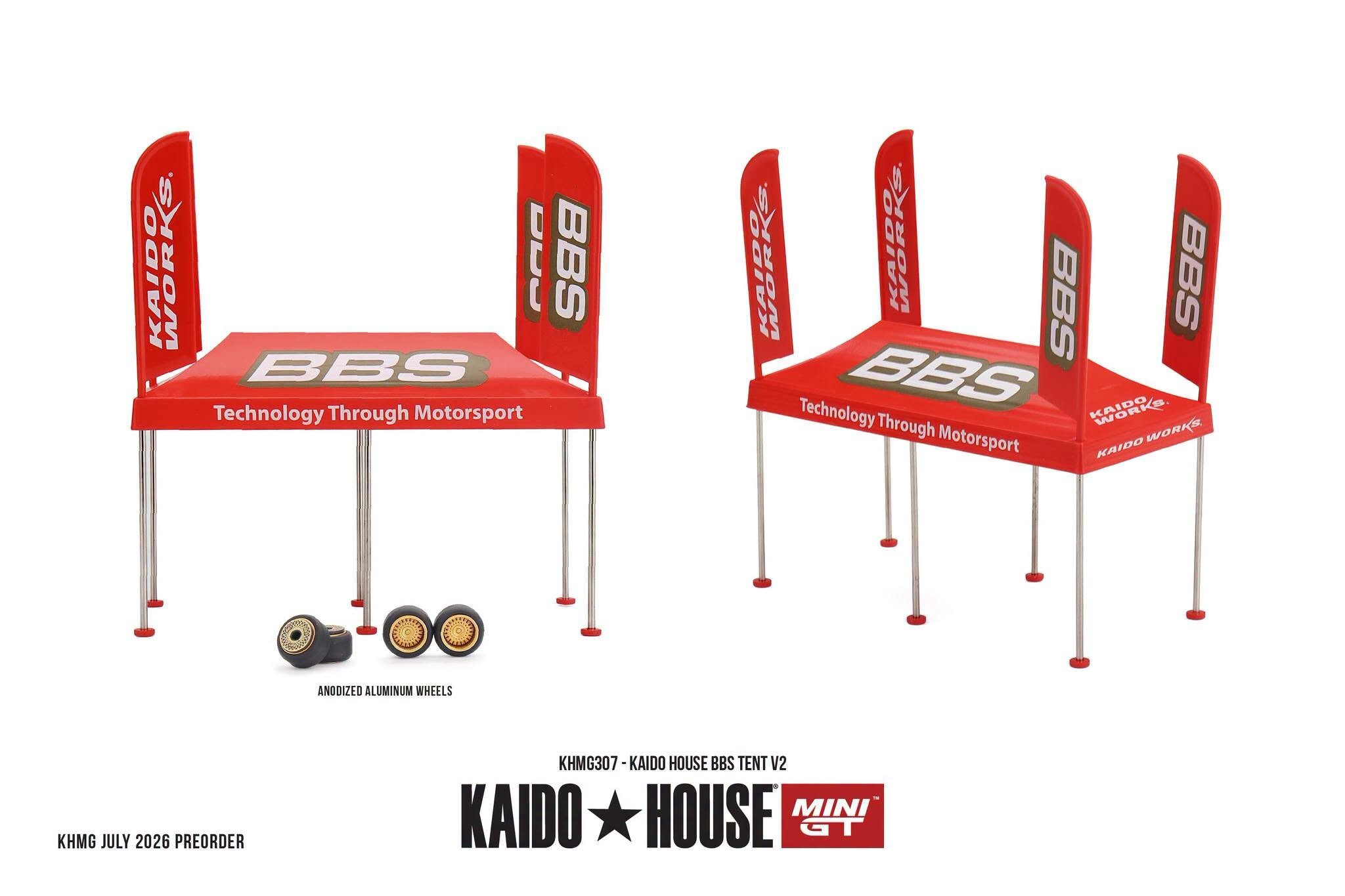 [預訂] Mini GT #307 Kaido House BBS 帳篷 V2