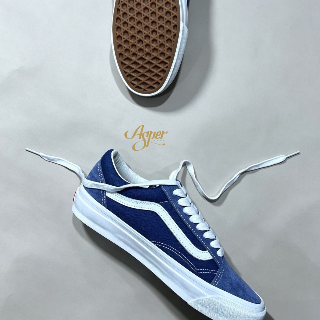 【官網限定】Vans Old Skool LX 'Blue' 深藍車縫線 VN000D560QY VII