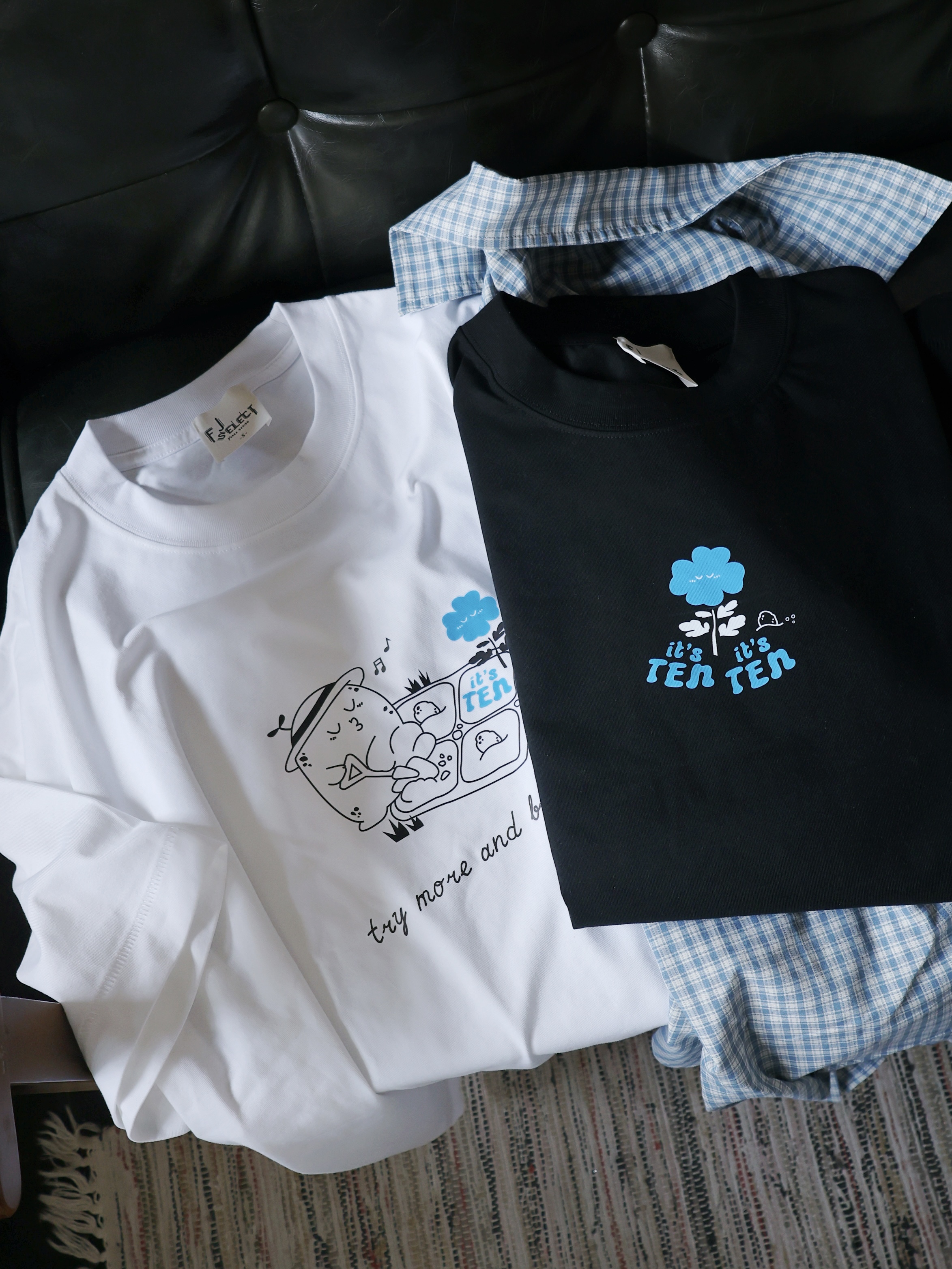 【十周年系列】FASHIONJUMP Sorona® Cool Tee 涼感抗菌 /  薯薯種田 薯薯發芽 短T FBBS016 FBBS017