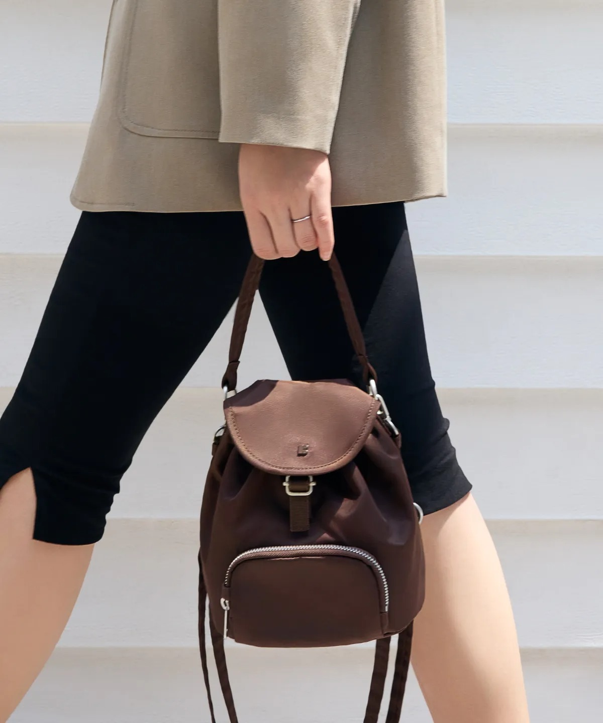 BRANDEN BRANDEN Safe Days 3way Mini Backpack