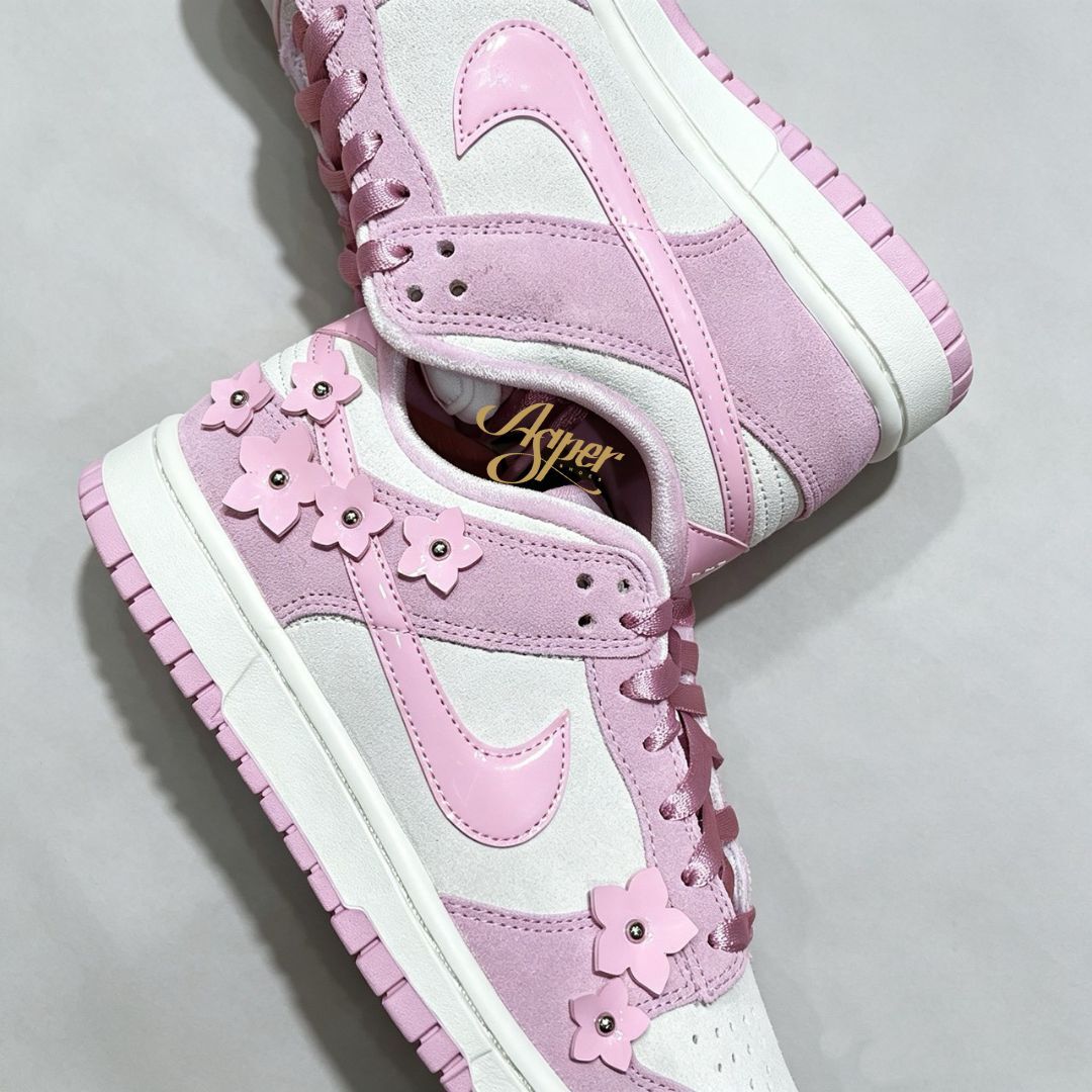 【官網限定】Nike Dunk Low ''Femme Pink Flower'' 粉紅 花卉 女鞋 IV4726-600 VII