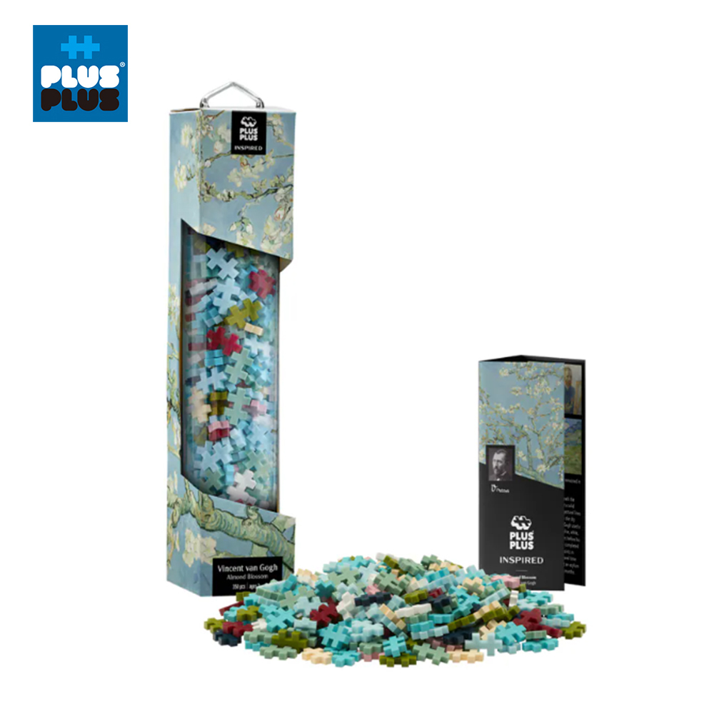 【 ++Plus-Plus 加加積木 】小顆粒 藝術系列－ 盛開的杏花 梵谷 PLU009085