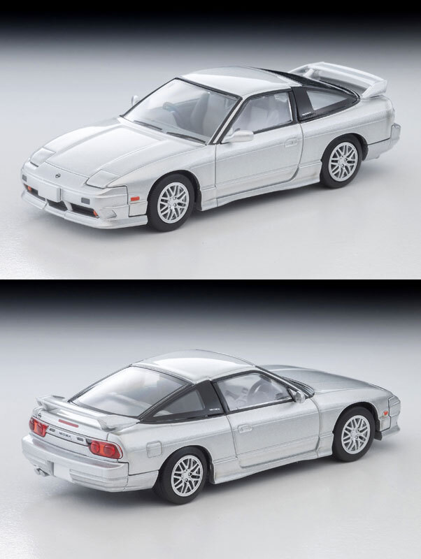 預訂:1/64 TOMYTEC LV-N385a Nissan 180SX Type X (Silver) 1997 Model (341109)