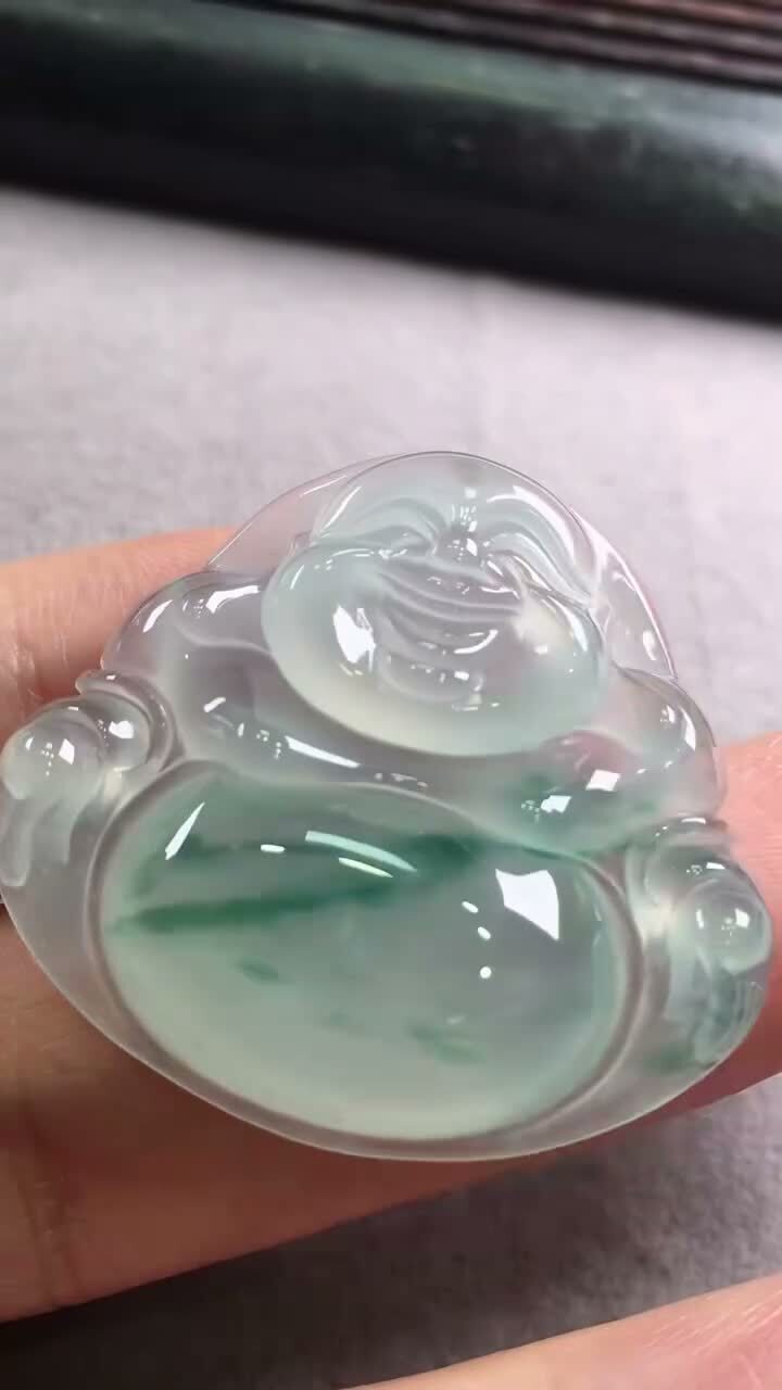 翡翠佛公,天然翡翠A玉, 緬甸玉, Jade, Jadeite