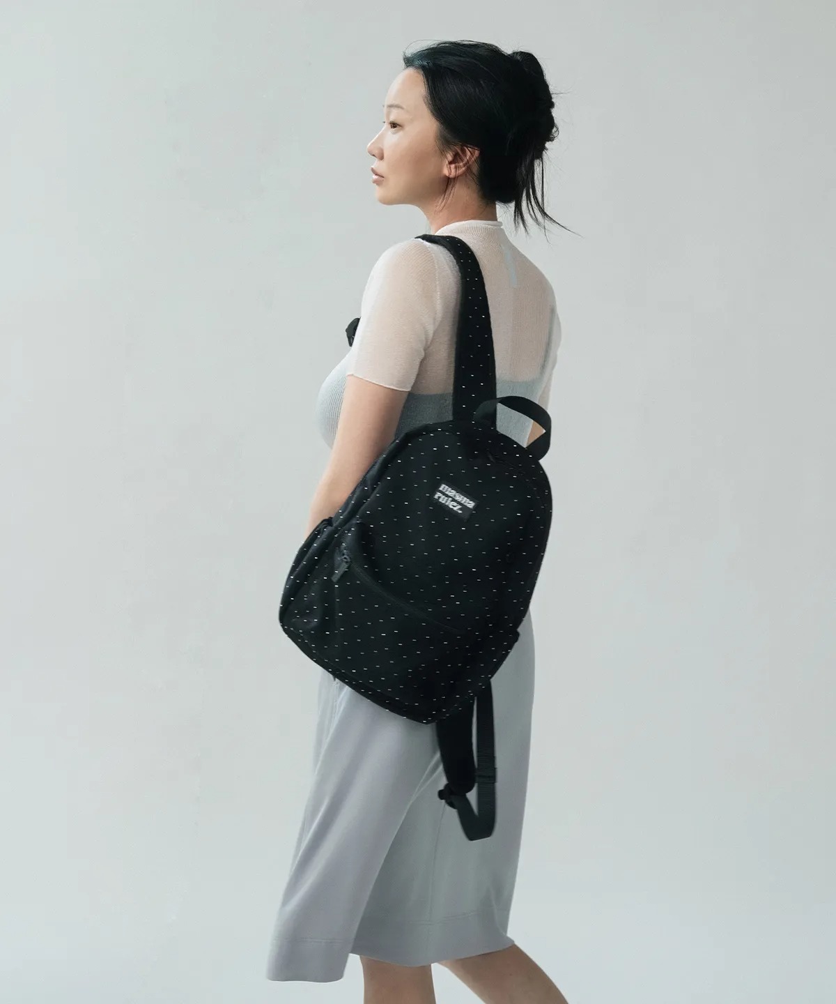 [MASMARULEZ X JANG YOON JU] Mini ver. Daily Backpack_Twilight black