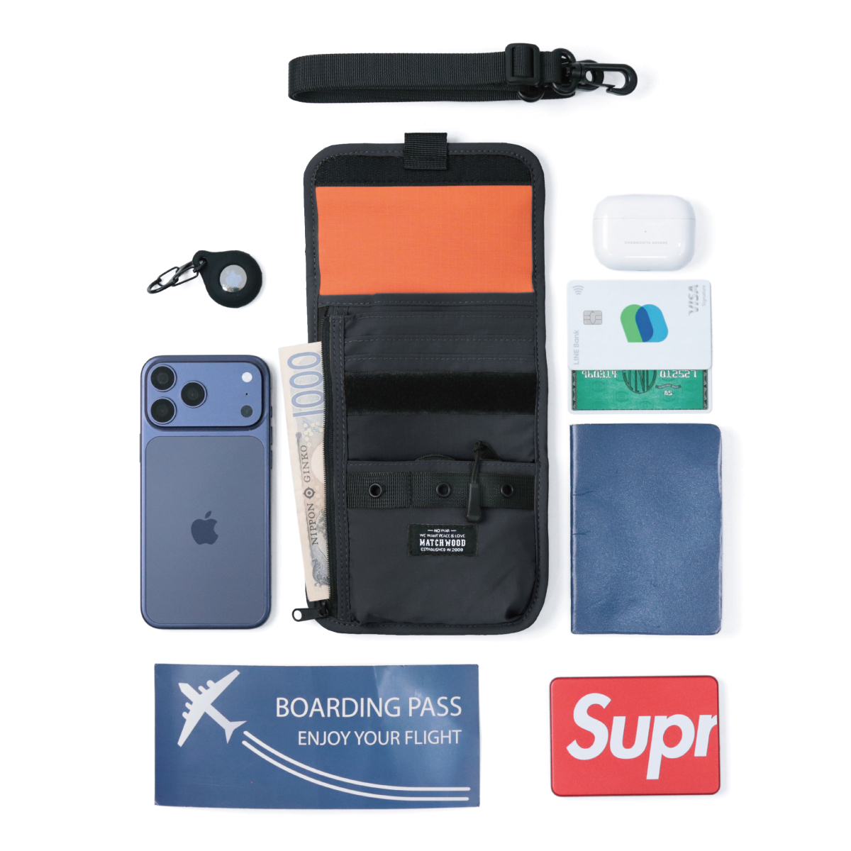 Transit Lite Passport Bag