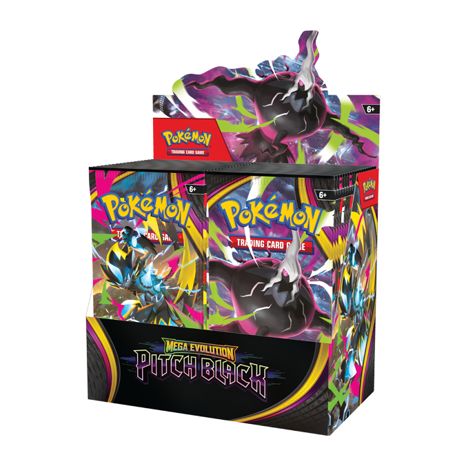 【美版】Pokemon Trading Card Game - Mega Evolution—Pitch Black - 擴充包（原盒）