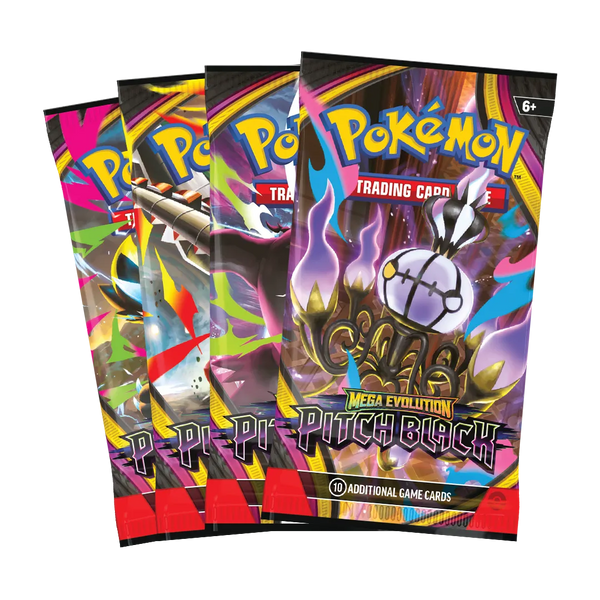 【美版】Pokemon Trading Card Game - Mega Evolution—Pitch Black - 擴充包（原盒）