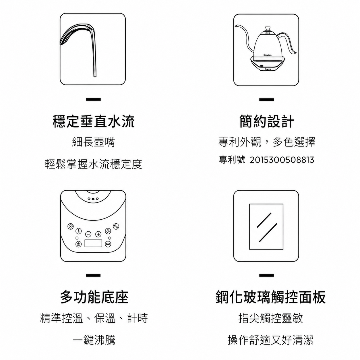 【Brewista】 鵝頸智慧溫控壺 V3 Pro ｜600ml
