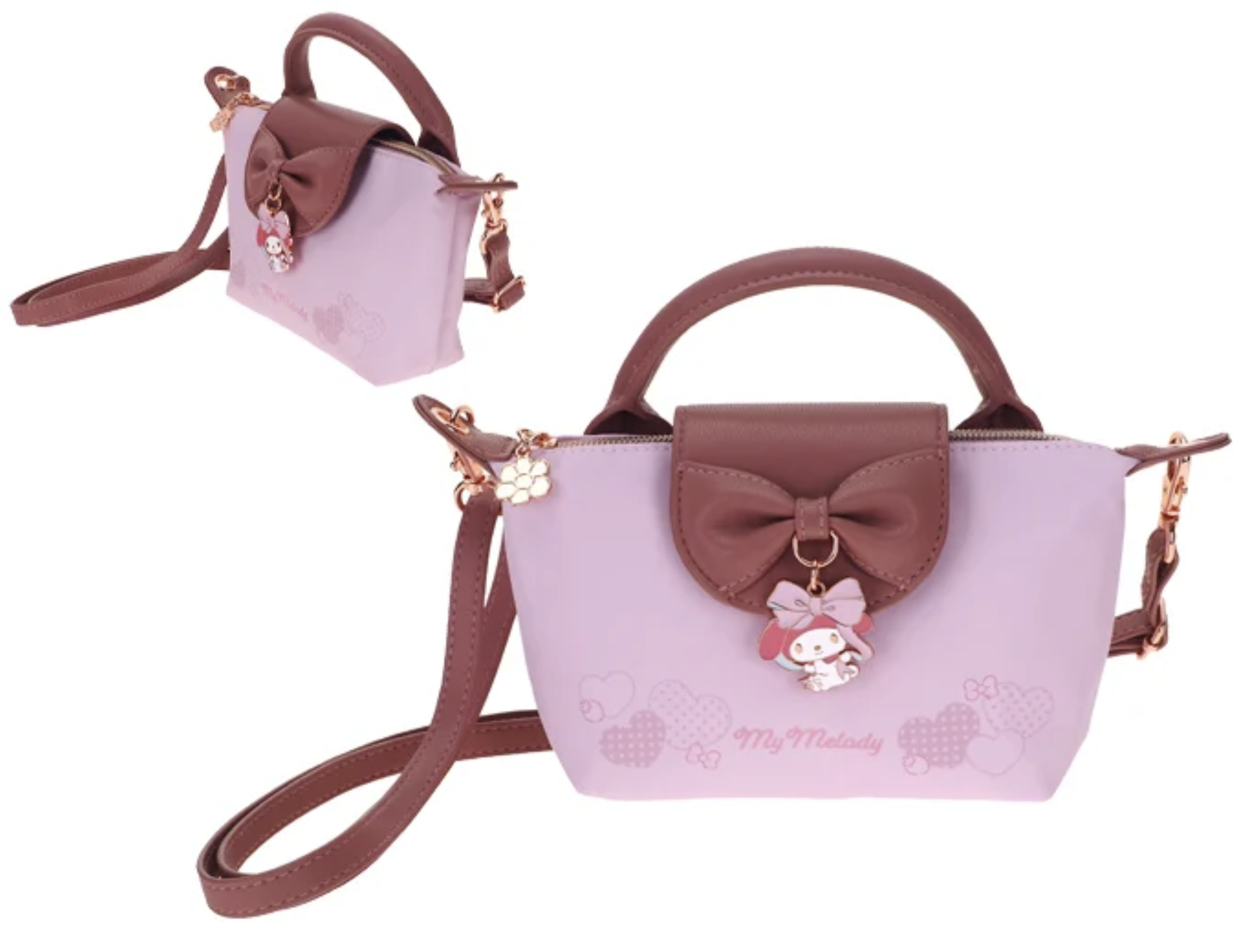 My Melody 有肩帶化妝包 9-8670-2
