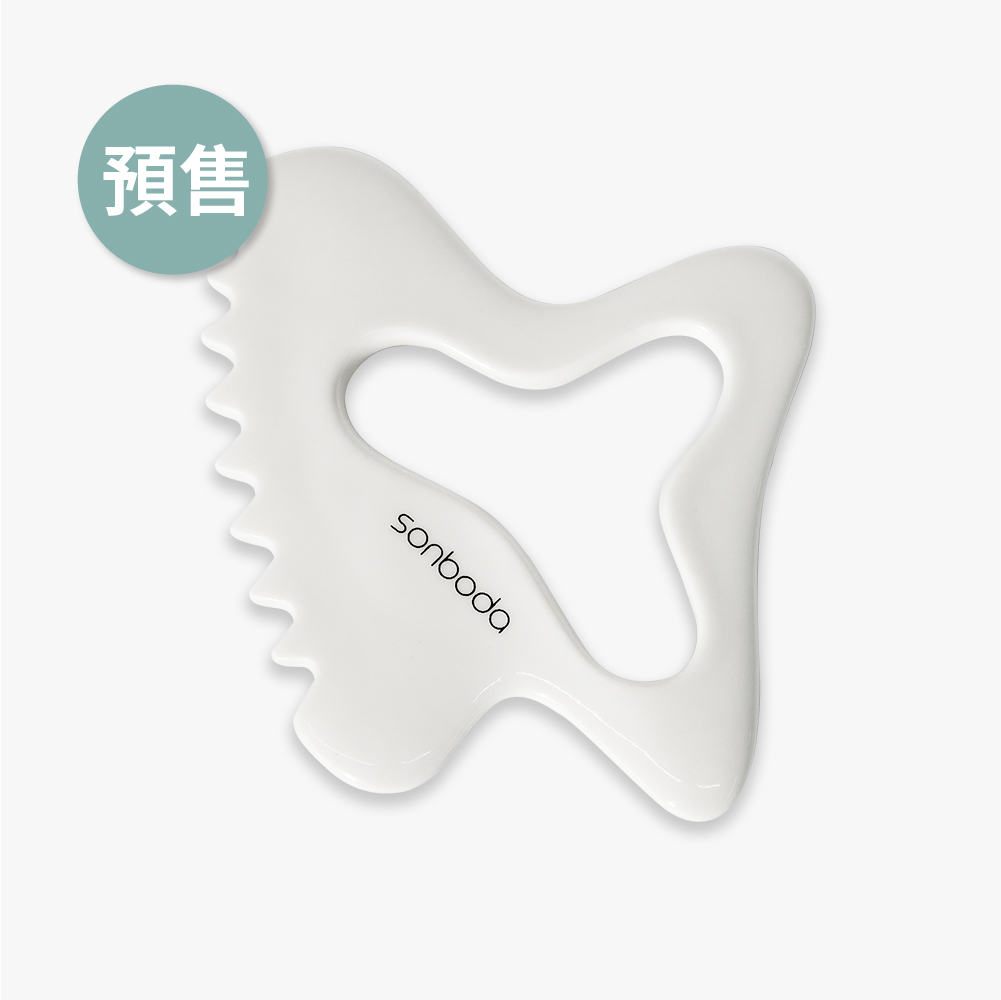 【Sonboda×蓓膚美】面部陶瓷刮痧板 聯名限定組（可選40入/60入/100入午夜巴黎眼膜）