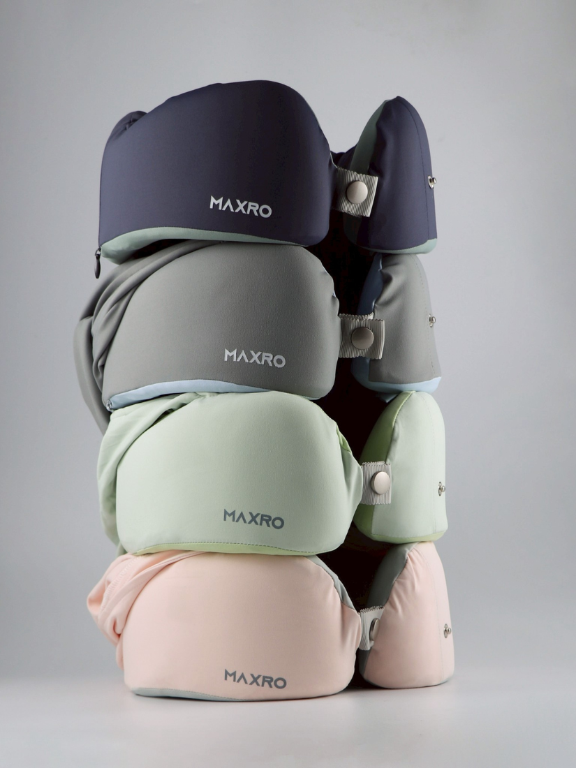 【 開團 】MAXRO 輕旅枕 U型連帽記憶頸枕 MX-NP01