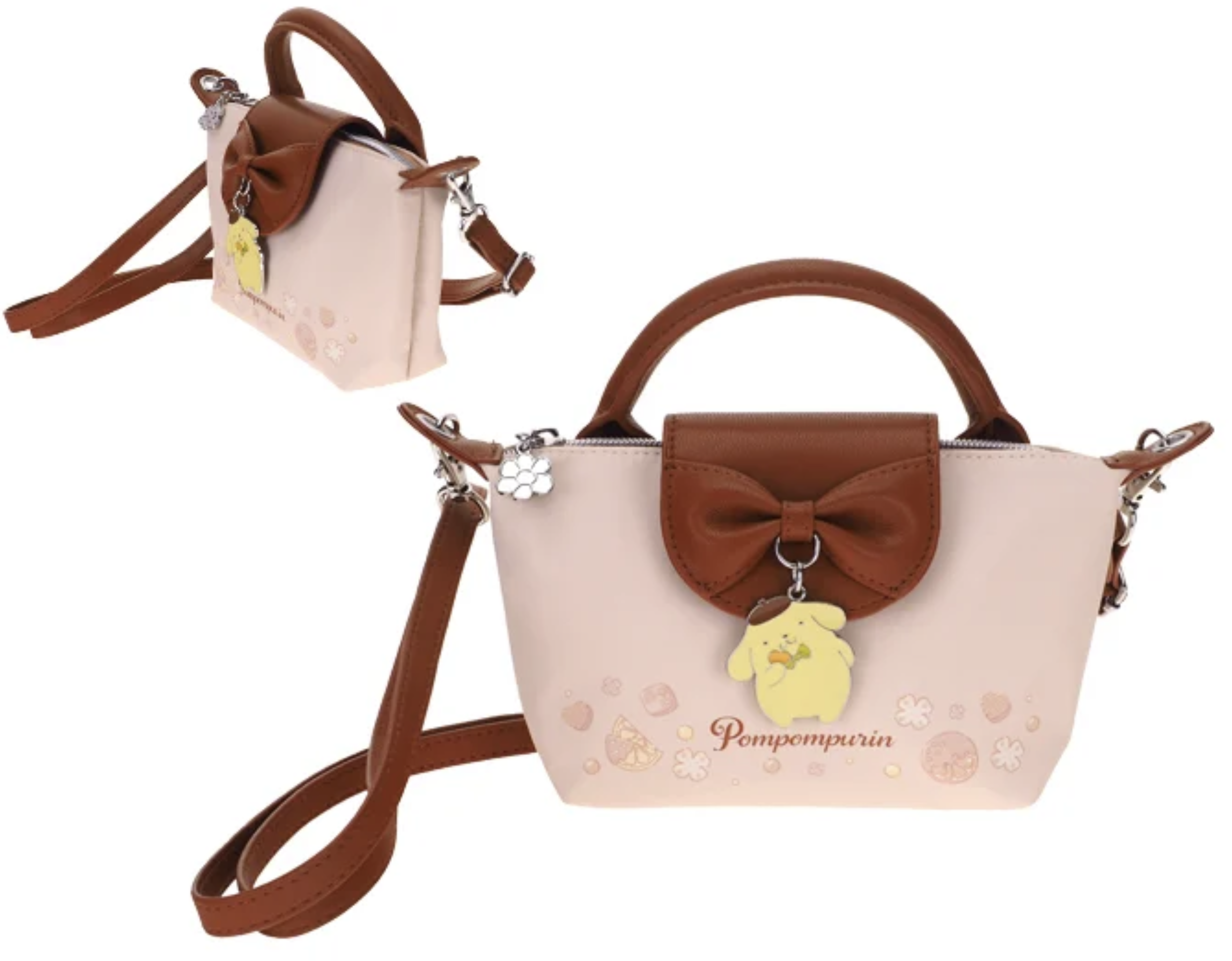 Pompompurin 有肩帶化妝包 9-8670-5