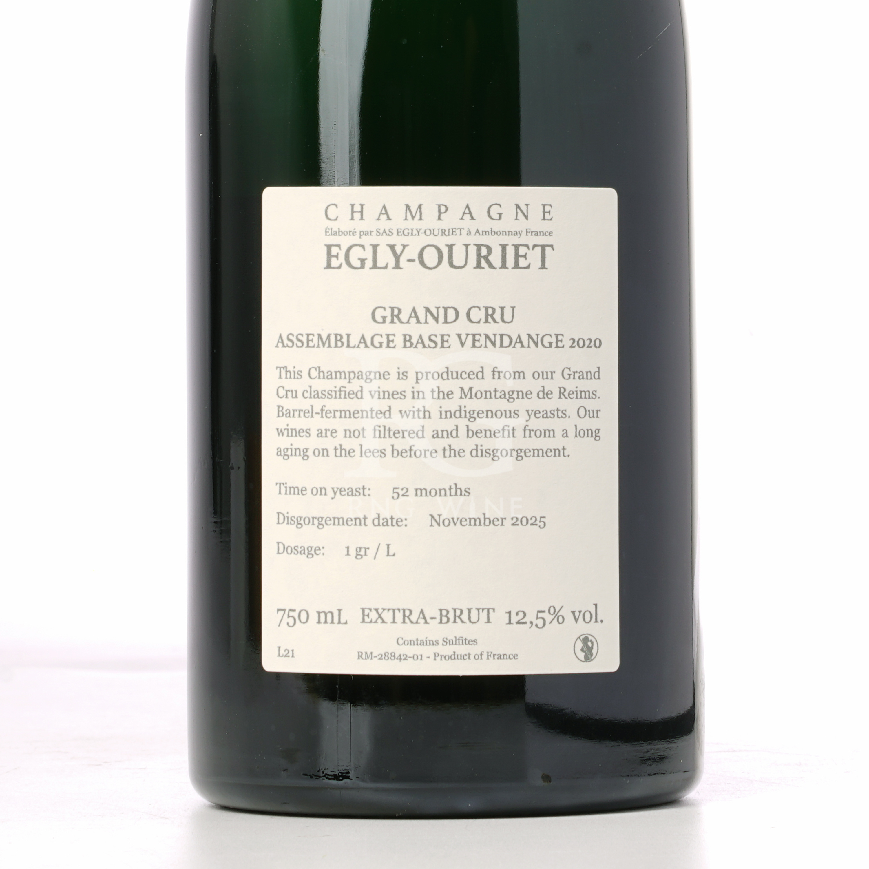Egly Ouriet Grand Cru Brut (RP92) (Base 2020)