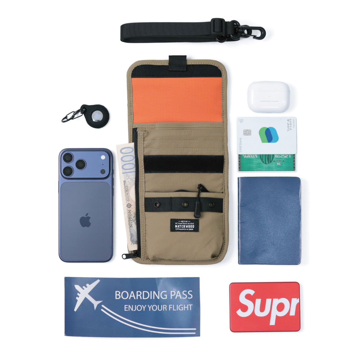 Transit Lite Passport Bag