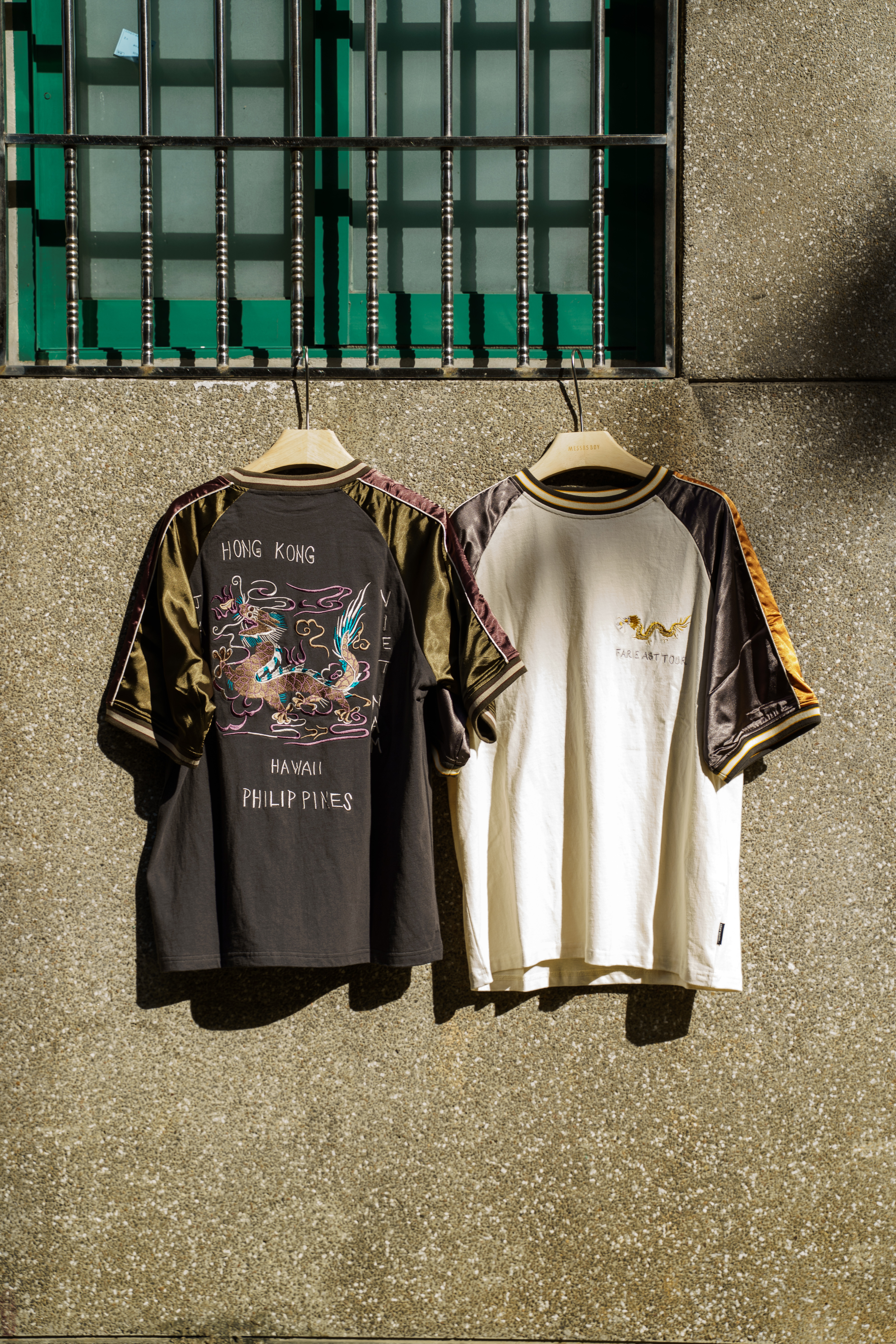 KRIFF MAYER｜Souvenir Embroidered Sukajan T-shirt (Dragon)