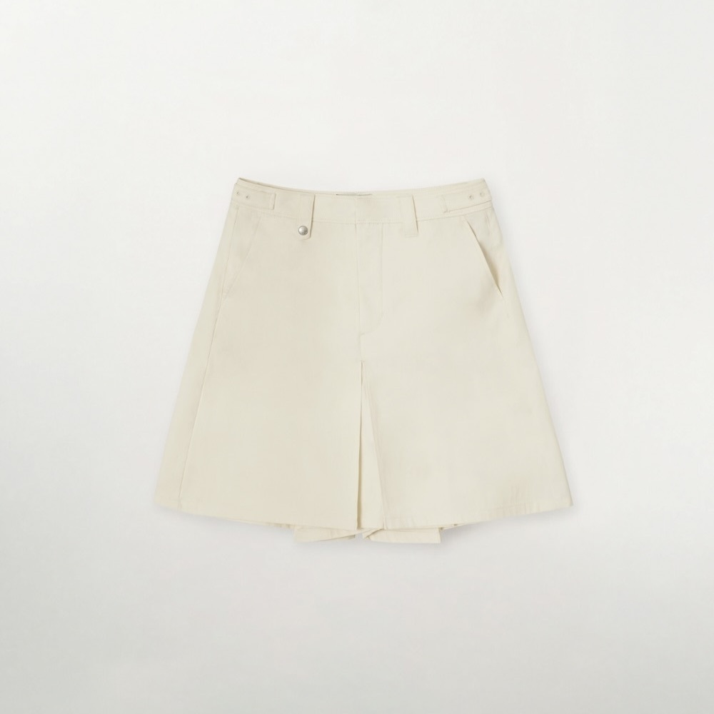 Satur｜SA261WHT01 (W) Chino Pleated Shorts [2 colors] S89