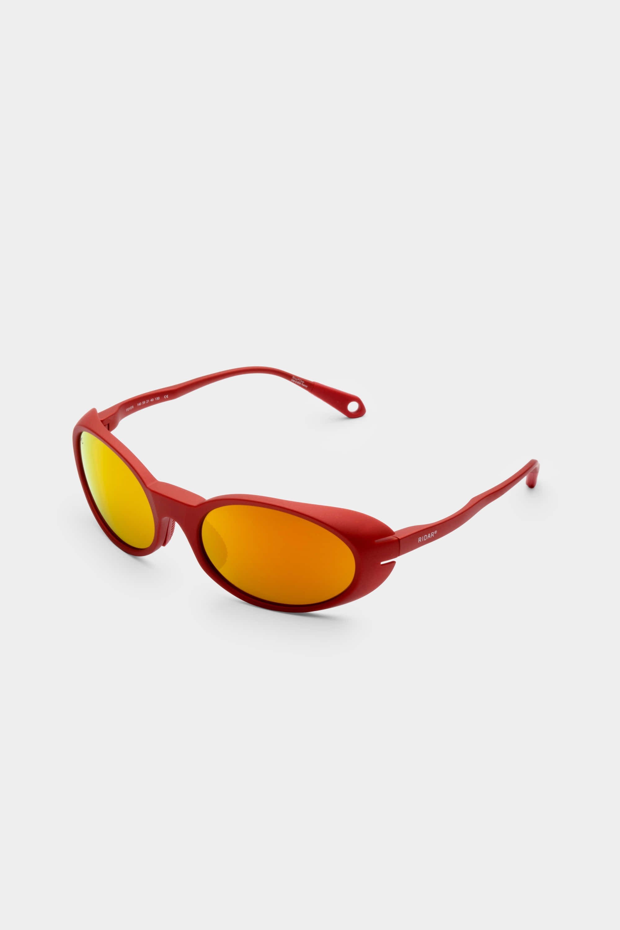RIDAR｜FEVER-UNIVERSAL SILVER/R+ REVO MULTI MIRROR BURNNING YELLOW
