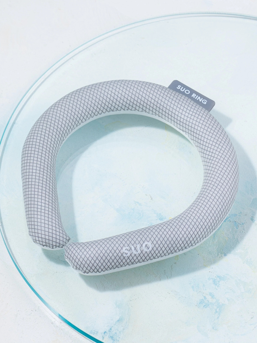 【 限量現貨 】SUO RING PLUS 28° ICE 智能降溫項圈 (灰色 S號)