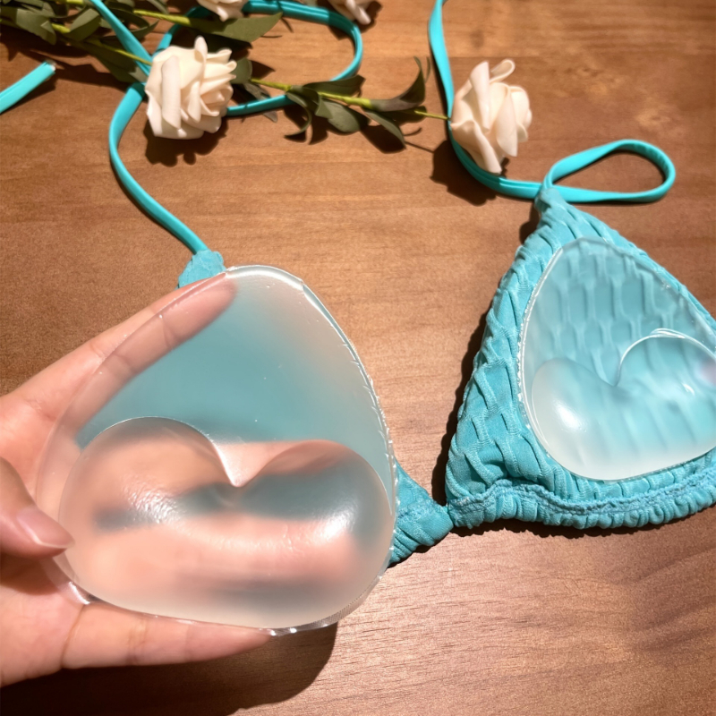 三角硅膠胸墊 矽膠胸墊 泳衣胸墊 比基尼胸墊 自黏胸墊 泳衣加厚墊 增厚胸墊 隱形胸墊 胸墊 內衣墊 可下水 托胸